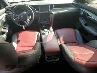 2022 Infiniti QX55 Sensory with VIN 3PCAJ5L3XNF104167, listed as a Copart auction lot 54760535 with Not provided miles and Salvage title. Bid and sale history available at DreamBid. Image 8.