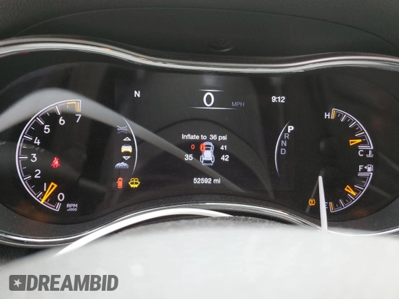 2019 Jeep Grand Cherokee Limited X with VIN 1C4RJFBG8KC671886, listed as a Copart auction lot 56454935 with 52,592 mi miles and Salvage title. Bid and sale history available at DreamBid. Image 9.