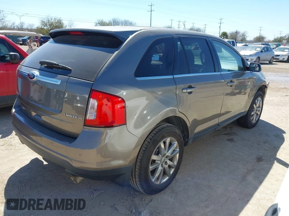 2013 Ford Edge Limited with VIN 2FMDK3KC4DBB91197, listed as a IAAI auction lot 41666639 with 93,740 mi miles. Bid and sale history available at carsss.com. Image 4.