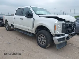 2024 Ford Super Duty F-250 SRW XL with VIN 1FT7W2BT2RED24809, listed as a IAAI auction lot 42186884 with 82,971 mi miles. Bid and sale history available at carsss.com. Image 1.