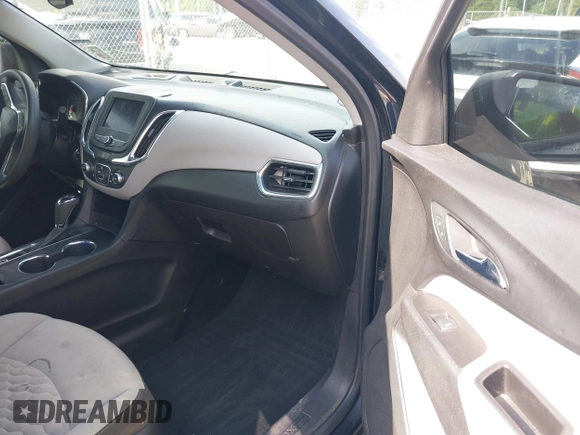 2020 Chevrolet Equinox LS with VIN 2GNAXHEV2L6266335, listed as a IAAI auction lot 41884385 with 85,441 mi miles. Bid and sale history available at carsss.com. Image 5.