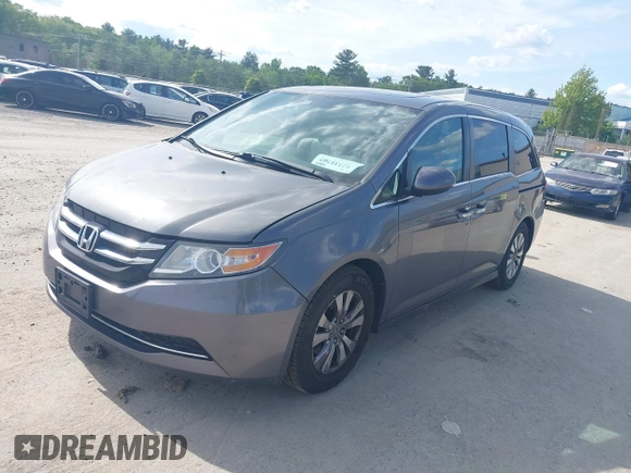 2015 Honda Odyssey EX-L z VIN 5FNRL5H69FB060423, wystawiony jako IAAI lot #42335707 z przebiegiem 175 770 mil mil oraz . Historia ofert i sprzedaży dostępna na DreamBid. Obrazek 17.