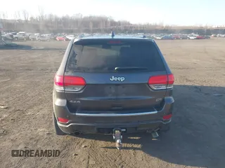 2015 Jeep Grand Cherokee Overland with VIN 1C4RJFCT3FC725239, listed as a IAAI auction lot 41779555 with 100,837 mi miles. Bid and sale history available at carsss.com. Image 16.