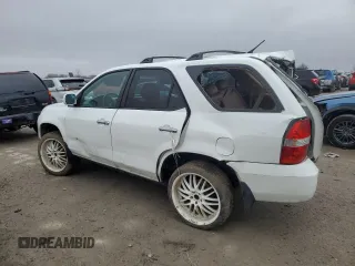 2002 Acura MDX Touring Pkg with VIN 2HNYD18692H530918, listed as a Copart auction lot 43965285 with 0 mi miles and Salvage Title. Bid and sale history available at carsss.com. Image 2.