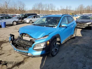 2020 Hyundai Kona Limited with VIN KM8K3CA52LU522505, listed as a Copart auction lot 71314622 with 25,257 mi miles. Bid and sale history available at carsss.com. Image 1.