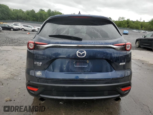 2018 Mazda CX-9 Sport with VIN JM3TCBBY3J0225721, listed as a Copart auction lot 60036435 with 69,096 mi miles and Salvage title. Bid and sale history available at DreamBid. Image 6.