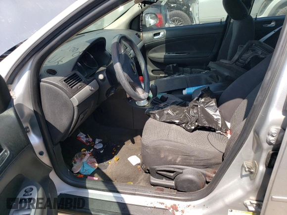 2010 Chevrolet Cobalt 1LT with VIN 1G1AD5F5XA7128224, listed as a Copart auction lot 75728484 with Not Provided miles and Non Repairable. Bid and sale history available at DreamBid. Image 7.