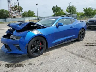 2017 Chevrolet Camaro 2SS с VIN 1G1FH1R76H0122035, выставлен на аукционе Copart как лот 57768925 с пробегом 56 463 миль миль и Списание • Salvage title. История ставок и продаж доступна на DreamBid. Изображение 1.