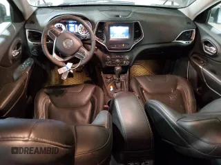 2021 Jeep Cherokee 80th Anniversary with VIN 1C4PJMMX2MD225223, listed as a Copart auction lot 42536315 with 76,556 mi miles and Salvage Title. Bid and sale history available at carsss.com. Image 8.