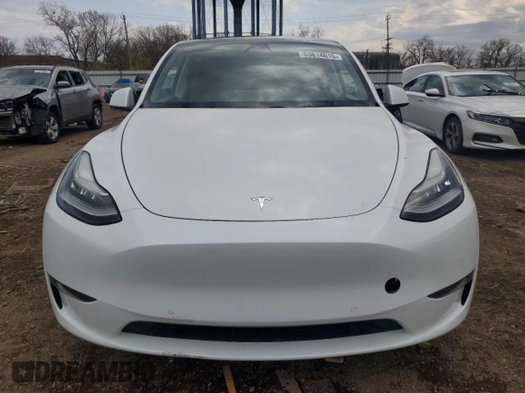 2021 Tesla Model Y Long Range z VIN 5YJYGDEE6MF077764, wystawiony jako Copart lot #53814015 z przebiegiem 87 903 mil mil oraz Szkoda całkowita • Salvage title. Historia ofert i sprzedaży dostępna na DreamBid. Obrazek 5.