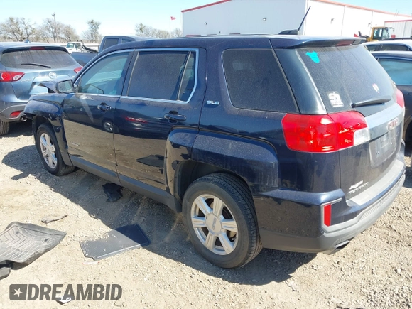 2016 GMC Terrain SLE with VIN 2GKALMEK6G6292451, listed as a IAAI auction lot 41763480 with 140,182 mi miles. Bid and sale history available at carsss.com. Image 3.