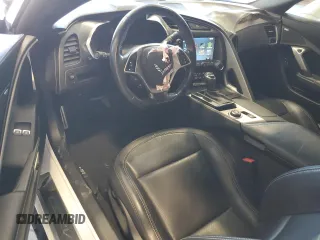 2019 Chevrolet Corvette Grand Sport 1LT with VIN 1G1YW2D77K5112233, listed as a Copart auction lot 62340224 with 56,653 mi miles and Salvage Title. Bid and sale history available at carsss.com. Image 8.