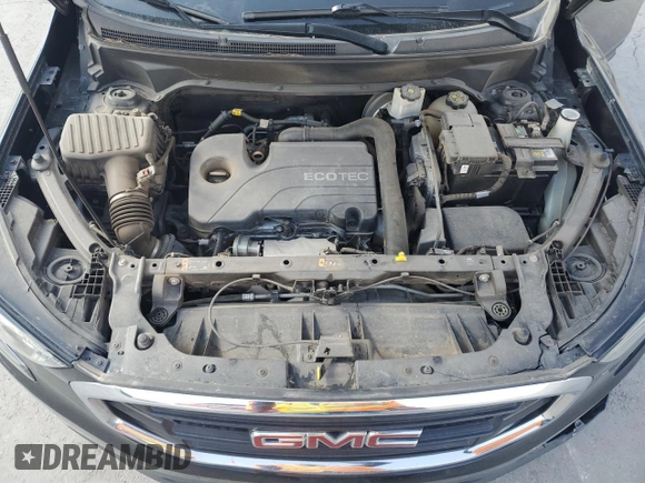 2019 GMC Terrain SLE with VIN 3GKALMEV1KL202072, listed as a Copart auction lot 43186445 with 127,837 mi miles and Clean Title. Bid and sale history available at DreamBid. Image 12.