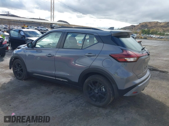 2023 Nissan Kicks SR with VIN 3N1CP5DV0PL487079, listed as a IAAI auction lot 41505381 with 36,474 mi miles and . Bid and sale history available at carsss.com. Image 3.