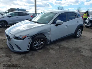 2016 Mazda CX-3 Sport with VIN JM1DKFB75G0127698, listed as a IAAI auction lot 41691057 with 1 mi miles. Bid and sale history available at carsss.com. Image 16.