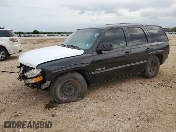 2002 Chevrolet Tahoe LS with VIN 1GNEC13Z52R230281, listed as a Copart auction lot 53447985 with 309,170 mi miles and Salvage title. Bid and sale history available at DreamBid. Image 1.