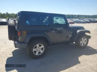 2018 Jeep Wrangler Sport S z VIN 1C4AJWAG1JL868055, wystawiony jako Copart lot #53325105 z przebiegiem 63 556 mil mil oraz Szkoda całkowita • Salvage title. Historia ofert i sprzedaży dostępna na DreamBid. Obrazek 3.