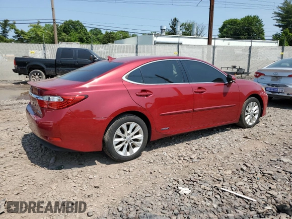 2014 Lexus ES 300h with VIN JTHBW1GG4E2050166, listed as a Copart auction lot 58517595 with 69,994 mi miles and Salvage title. Bid and sale history available at DreamBid. Image 3.