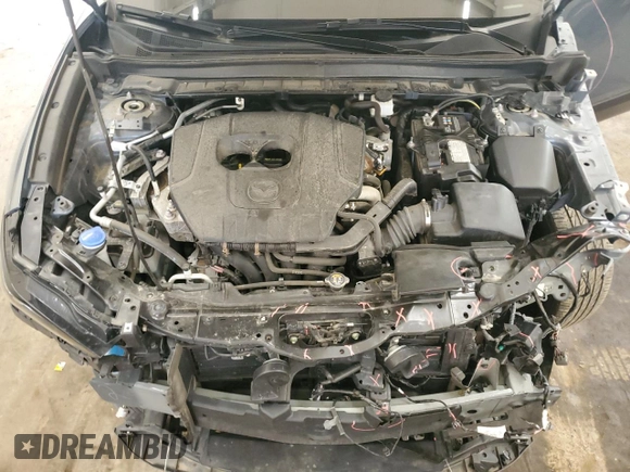 2023 Mazda CX-30 S Preferred with VIN 3MVDMBCM0PM575057, listed as a Copart auction lot 63506665 with 47,556 mi miles and Salvage title. Bid and sale history available at DreamBid. Image 11.