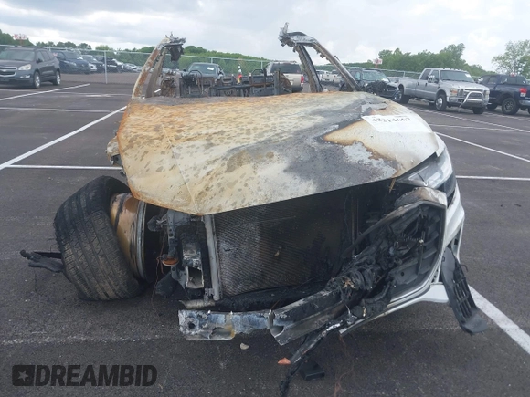 2022 Audi Q8 Premium Plus with VIN WA1BVBF15ND021085, listed as a IAAI auction lot 42214667 with Not provided miles and . Bid and sale history available at DreamBid. Image 6.