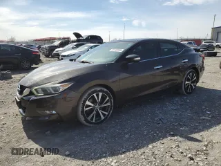 2016 Nissan Maxima S with VIN 1N4AA6AP1GC380769, listed as a Copart auction lot 50145845 with 80,352 mi miles and Salvage Title. Bid and sale history available at DreamBid. Image 1.