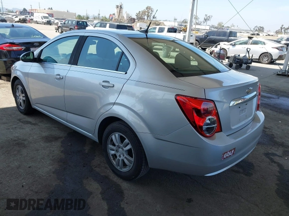 2013 Chevrolet Sonic LT with VIN 1G1JC5SB2D4243632, listed as a IAAI auction lot 42072421 with 40,289 mi miles and . Bid and sale history available at DreamBid. Image 3.