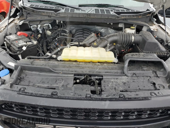 2022 Ford F-150 XL with VIN 1FTFW1E55NKD11289, listed as a Copart auction lot 61900705 with 38,500 mi miles and Salvage title. Bid and sale history available at DreamBid. Image 11.