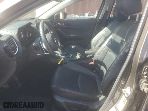2015 Mazda 3 S Touring with VIN JM1BM1V35F1229282, listed as a Copart auction lot 50940705 with 107,196 mi miles and Clean Title. Bid and sale history available at DreamBid. Image 7.