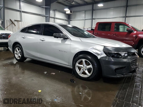 2016 Chevrolet Malibu LS with VIN 1G1ZB5ST1GF309787, listed as a Copart auction lot 60612795 with 109,157 mi miles and Salvage title. Bid and sale history available at DreamBid. Image 4.