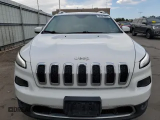 2018 Jeep Cherokee Limited with VIN 1C4PJMDX9JD555520, listed as a Copart auction lot 56381665 with 136,534 mi miles and Salvage title. Bid and sale history available at DreamBid. Image 5.