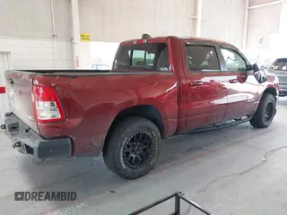 2021 Ram 1500 Lone Star z VIN 1C6SRFFT9MN676871, wystawiony jako IAAI lot #42344073 z przebiegiem 38 160 mil mil oraz . Historia ofert i sprzedaży dostępna na DreamBid. Obrazek 4.