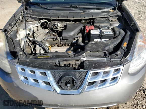 2012 Nissan Rogue S with VIN JN8AS5MTXCW268799, listed as a Copart auction lot 46855035 with 112,344 mi miles and Salvage Title. Bid and sale history available at carsss.com. Image 12.