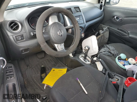 2014 Nissan Versa S Plus with VIN 3N1CN7AP9EL813031, listed as a Copart auction lot 51343925 with Not Provided miles and Salvage Title. Bid and sale history available at carsss.com. Image 8.