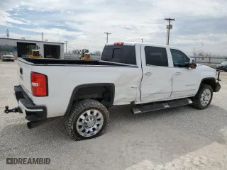 2017 GMC Sierra 2500HD Denali with VIN 1GT12UEY9HF194282, listed as a Copart auction lot 47556515 with 122,430 mi miles and Salvage Title. Bid and sale history available at carsss.com. Image 3.