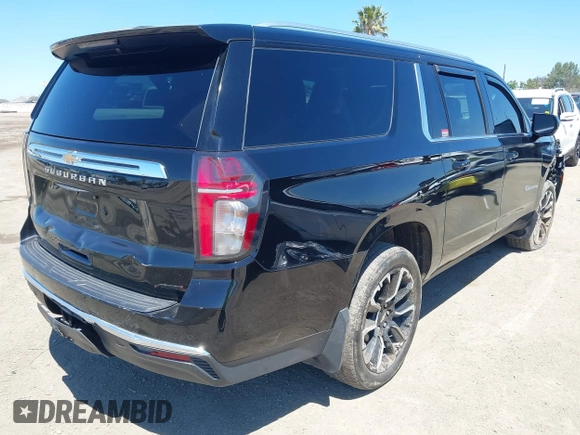 2023 Chevrolet Suburban LS z VIN 1GNSCBKD3PR457569, wystawiony jako IAAI lot #42225571 z przebiegiem 53 410 mil mil oraz . Historia ofert i sprzedaży dostępna na DreamBid. Obrazek 4.