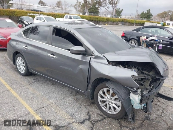 2018 Nissan Sentra SV with VIN 3N1AB7AP1JY225685, listed as a IAAI auction lot 41714478 with 65,019 mi miles and . Bid and sale history available at DreamBid. Image 1.