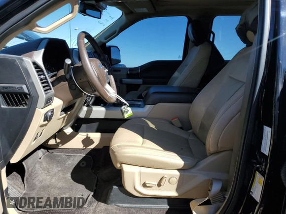 2018 Ford F-150 XL with VIN 1FTEW1CG0JFD04169, listed as a Copart auction lot 55145265 with 72,549 mi miles and Salvage title. Bid and sale history available at DreamBid. Image 7.