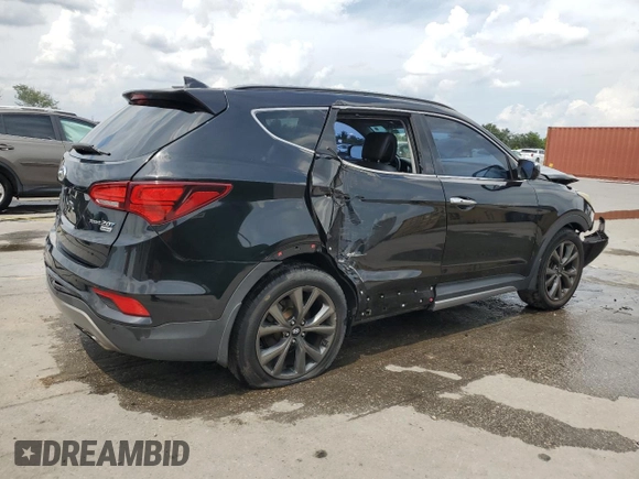 2017 Hyundai Santa Fe Ultimate z VIN 5XYZW4LA2HG457853, wystawiony jako Copart lot #55932495 z przebiegiem 150 461 mil mil oraz Szkoda całkowita • Salvage title. Historia ofert i sprzedaży dostępna na DreamBid. Obrazek 3.