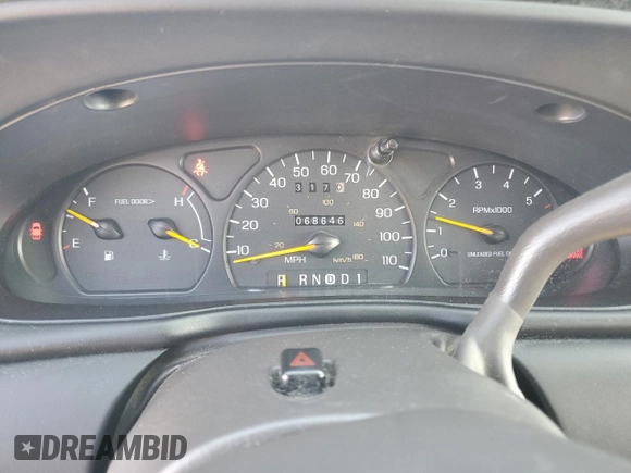1996 Ford Taurus GL with VIN 1FALP52UXTA309372, listed as a Copart auction lot 41986075 with 68,646 mi miles and Clean Title. Bid and sale history available at carsss.com. Image 9.