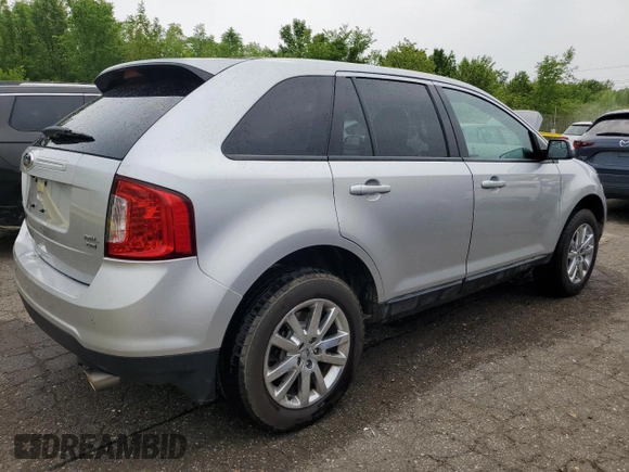 2014 Ford Edge SEL z VIN 2FMDK4JC2EBA89812, wystawiony jako Copart lot #60299295 z przebiegiem 96 912 mil mil oraz Czysty tytuł • Clean title. Historia ofert i sprzedaży dostępna na DreamBid. Obrazek 3.