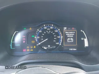 2018 Hyundai Ioniq Blue with VIN KMHC65LC4JU103376, listed as a IAAI auction lot 41463545 with 115,116 mi miles and . Bid and sale history available at DreamBid. Image 7.