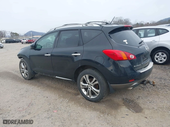 2009 Nissan Murano SL with VIN JN8AZ18W89W157461, listed as a IAAI auction lot 41701665 with 227,360 mi miles. Bid and sale history available at carsss.com. Image 3.