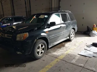 2007 Honda Pilot EX-L with VIN 2HKYF18647H504953, listed as a IAAI auction lot 41750435 with 186,097 mi miles and . Bid and sale history available at DreamBid. Image 2.
