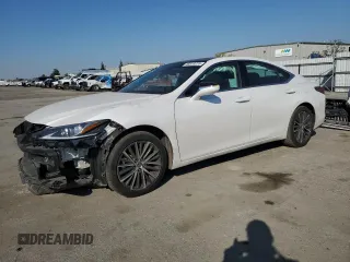 2023 Lexus ES 350 with VIN 58ADZ1B14PU143222, listed as a Copart auction lot 46610225 with 21,145 mi miles and Salvage Title. Bid and sale history available at DreamBid. Image 1.