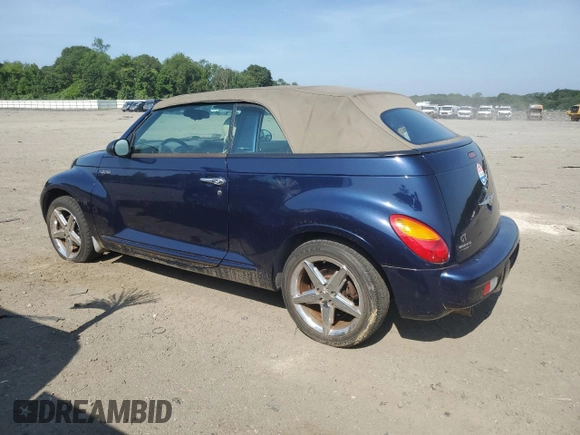 2005 Chrysler PT Cruiser GT with VIN 3C3AY75S55T524274, listed as a Copart auction lot 61123405 with 46,207 mi miles and Clean title. Bid and sale history available at DreamBid. Image 2.
