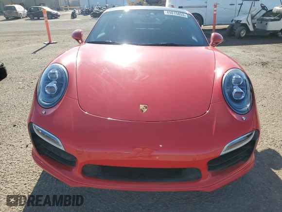 2015 Porsche 911 Turbo S z VIN WP0AD2A9XFS166153, wystawiony jako Copart lot #49815853 z przebiegiem 20 184 mil mil oraz . Historia ofert i sprzedaży dostępna na DreamBid. Obrazek 5.