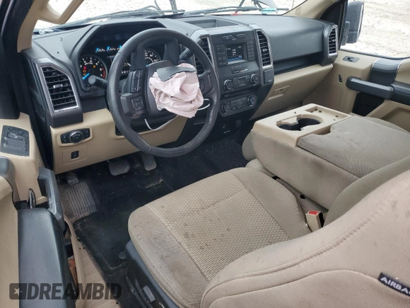 2017 Ford F-150 XL with VIN 1FTEX1CF9HFA63727, listed as a Copart auction lot 47965765 with 114,545 mi miles and Salvage Title. Bid and sale history available at carsss.com. Image 8.