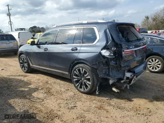 2020 BMW X7 xDrive40i with VIN 5UXCW2C01L9C55177, listed as a Copart auction lot 45571675 with 74,226 mi miles and Salvage Title. Bid and sale history available at carsss.com. Image 2.