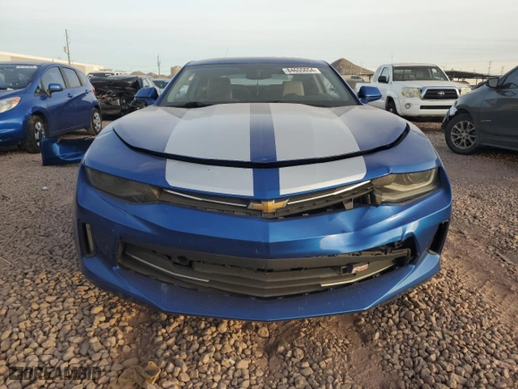 2017 Chevrolet Camaro 2LT with VIN 1G1FD1RX5H0125472, listed as a Copart auction lot 84655654 with 54,065 mi miles and Salvage Title. Bid and sale history available at carsss.com. Image 5.