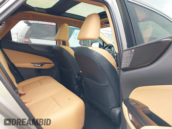 2025 Lexus NX 350 Luxury with VIN 2T2HGCEZ0SC068455, listed as a IAAI auction lot 41909661 with 11,533 mi miles and . Bid and sale history available at DreamBid. Image 8.